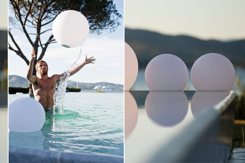 Which Color Lighting for your Event? 1 Waterproof Connected Sphere Lamp BALL SMART AND GREEN